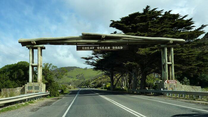 A picture of Great Ocean Road