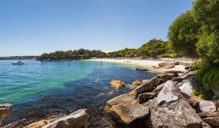 Nielson Park Beach in Sydney, Australia