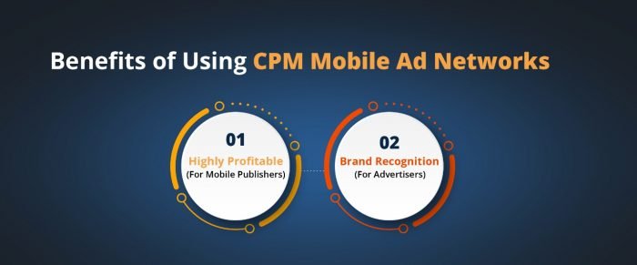 Benefits of Using CPM Mobile Ad Networks