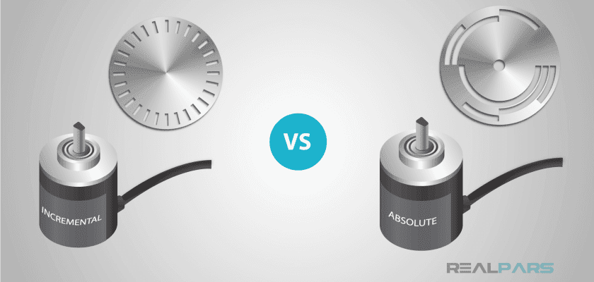 Absolute versus Incremental Encoder